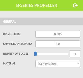 b-series propeller input